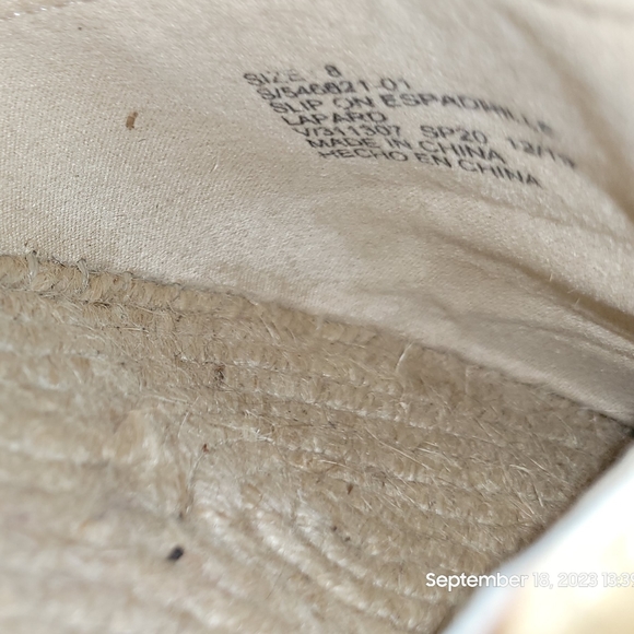 Gap Espadrilles Leopard Print, Size 8 - Picture 7 of 7